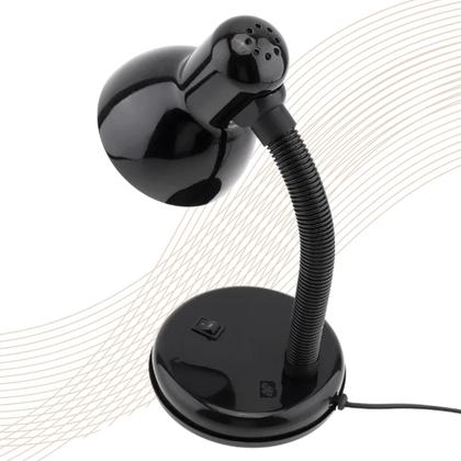 Imagem de Abajur Luminária Cabeceira Mesa Com Base Flexível Dobrável Articulável Para Quarto Estudos