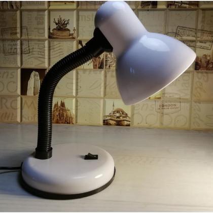 Imagem de Abajur Luminária Cabeceira Mesa Com Base Flexível Dobrável Articulável Para Quarto Estudos