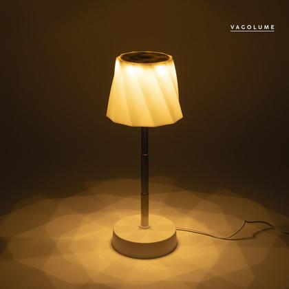 Imagem de Abajur Luminária De Mesa Altura Ajustável Quarto mesa de cabeceira