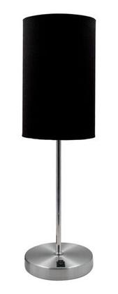 Imagem de Abajur luminária de Mesa Redondo Escovado Com Interruptor Com Cúpula Para Sala de Estar, Quarto e Cabeceira de Cama, Escritório