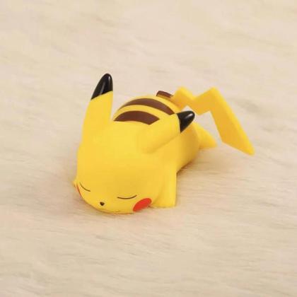 Imagem de Abajur Noturno Pikachu LED - Lâmpada de Mesa Macia para Quarto Infantil