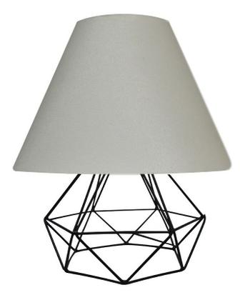 Imagem de Abajur Pequeno Com Aramado Retrô Ideal Para Quarto luminaria para leitura
