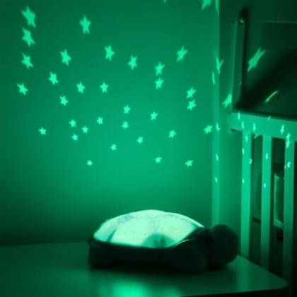 Imagem de Abajur tartaruga de pelucia musical luminaria infantil led