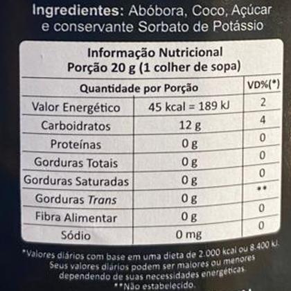 Imagem de Abobora com Coco Cremosa TIA CARLA Lata 400g