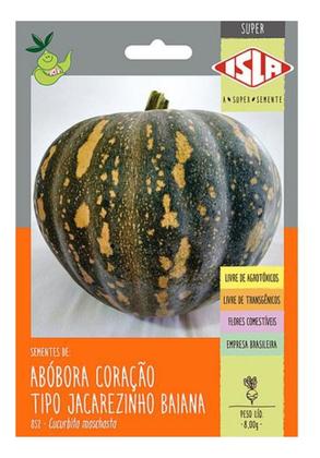 Imagem de Abobora Coração Tipo Jacarezinho Baiana - 8g de Sementes