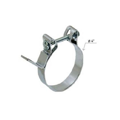 Imagem de Abraçadeira 4 Polegadas Com Alça Inox Cromada