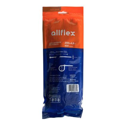 Imagem de Abraçadeira Nylon Allflex 200x4,8mm Preta Pacote 100 Un