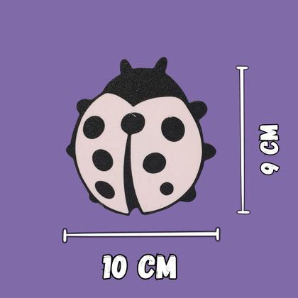 Imagem de Abraçadeira/Prendedor de Cortina - Joaninha - Kit com 2 unidades