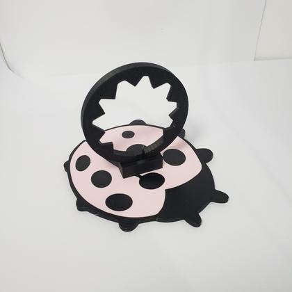 Imagem de Abraçadeira/Prendedor de Cortina - Joaninha - Kit com 2 unidades