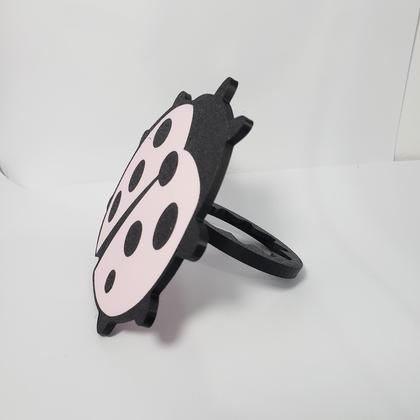 Imagem de Abraçadeira/Prendedor de Cortina - Joaninha - Kit com 2 unidades