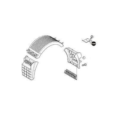 Imagem de Abraçadeira Suporte (externo) Paralama MB Axor/Actros