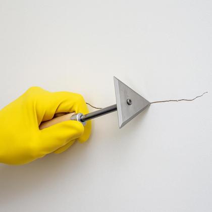 Imagem de Abre Trinca Lâmina De Aço Reforçado Triangular Atlas Ref.375