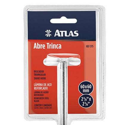 Imagem de Abre Trinca Lâmina De Aço Reforçado Triangular Atlas Ref.375