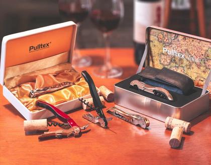 Imagem de Abridor de Garrafa Saca-Rolha Dois Estágios Pulltex ClickCut