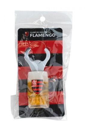 Imagem de Abridor De Garrafas Com Ímã Flamengo 10x5cm