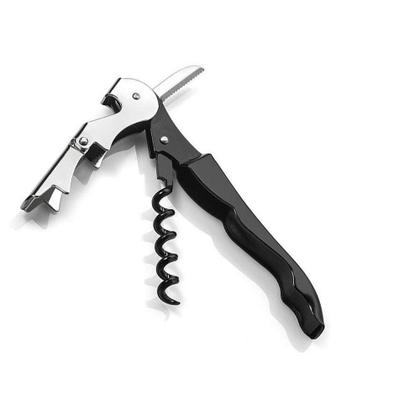 Imagem de Abridor de Garrafas Saca Rolhas Metal 3 em 1 com Canivete