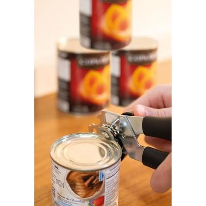 Imagem de Abridor De Latas Manivela Aço Inoxidável 8693 - Mor