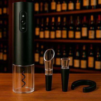 Imagem de Abridor De Vinho Kit Ideal Para Abrir Diversos Tipos