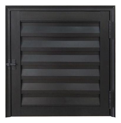 Imagem de Abrigo Alçapão de Alumínio Preto 100x80