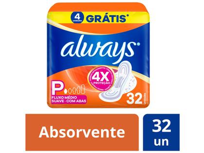 Imagem de Absorvente Always Super Proteção com Abas