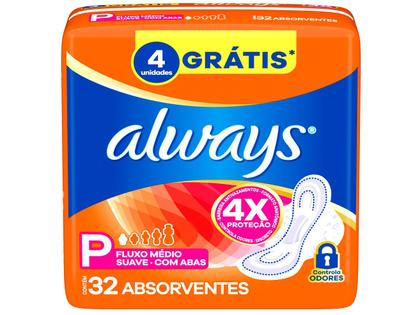 Imagem de Absorvente Always Super Proteção com Abas