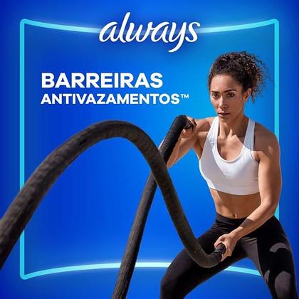 Imagem de Absorvente always super proteção seca com abas c/8