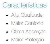 Imagem de Absorvente Cotton Suave sem Abas - Kit Com 12 Unidades