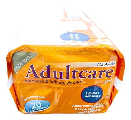 Imagem de Absorvente Geriátrico Adulto Cola Adultcare Premium - 20 Un
