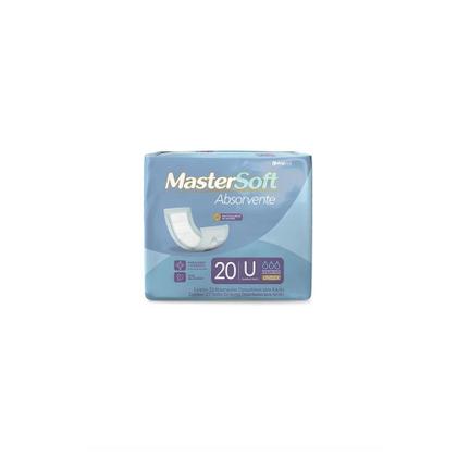 Imagem de Absorvente Geriátrico MasterSoft Tamanho Único com 20 Unidades