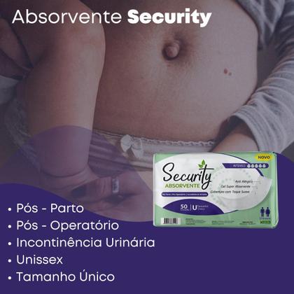 Imagem de Absorvente Geriátrico Pós Parto E Operatório Security Com 50 Revenda