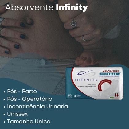 Imagem de Absorvente Geriátrico Pós Parto Pós Operatório Infinity Revenda Barato