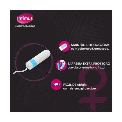 Imagem de Absorvente Interno Intimus Mini 08 Unidades
