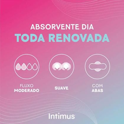 Imagem de Absorvente Intimus Toda Renovada Suave Com Abas 28 unidades
