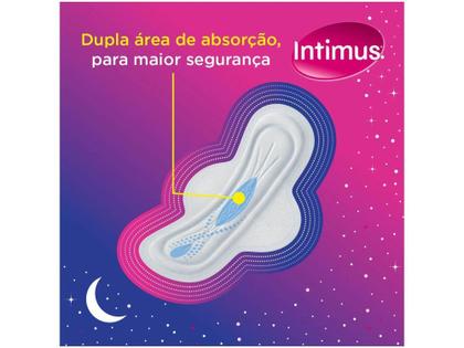 Imagem de Absorvente Noturno Intimus com Abas Grande - 30 Unidades
