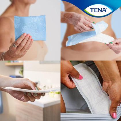 Imagem de Absorvente para Incontinência Urinária Tena Lady Discreet Dia e Noite 12 Unidades