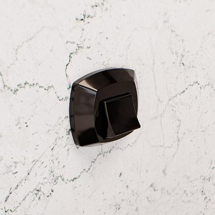 Imagem de Acabamento abs black c/ tecla p/ valvula descarga docol - blukit