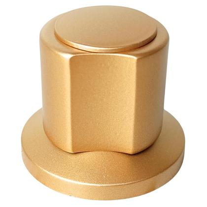 Imagem de Acabamento ABS Volante C-40 Para Registro Base Docol Dourado