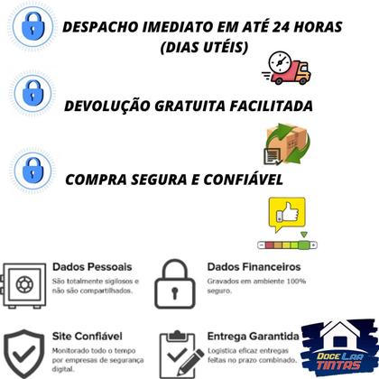 Imagem de Acabamento Blukit Preto Cromado P/ Válvula de Descarga