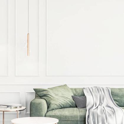 Imagem de Acabamento de moldagem Peel and Stick Trim Hungbak Shiny White 10m