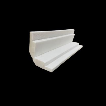 Imagem de Acabamento Moldura Roda Teto Eva Autocolante e Flexível E30 3,5cm + 3,5cm + Gabarito