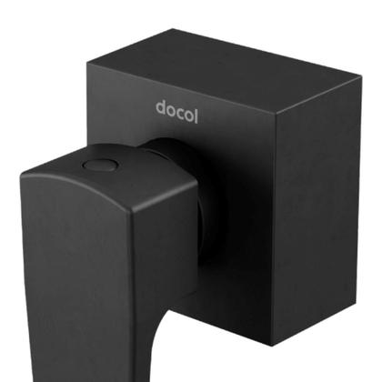 Imagem de Acabamento para Registro Lift (Base Deca) Ônix Docol
