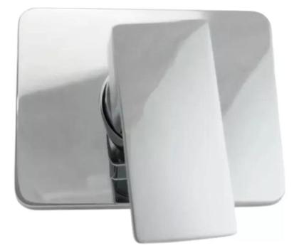 Imagem de Acabamento Para registro Monocomando Quadrado Base Deca Cromado