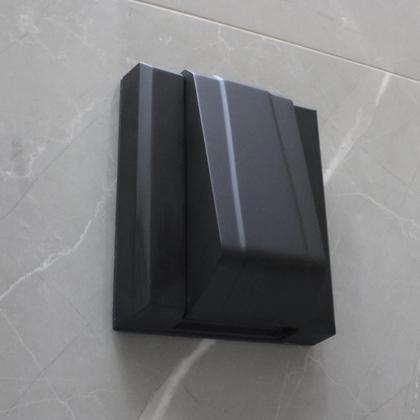 Imagem de Acabamento Para Válvula De Descarga Deca Hydra Max Docol Banheiro Metal Preto Fosco Black Matte