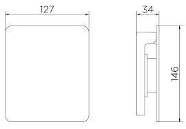 Imagem de Acabamento para Válvula de Descarga Flat Ouro Polido - Docol
