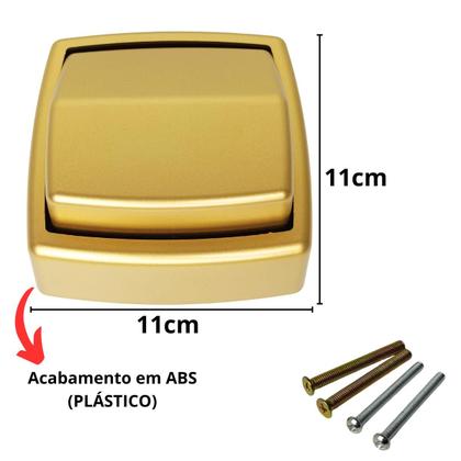 Imagem de Acabamento Para Valvula Descarga Deca Hydra Max Abs Dourado