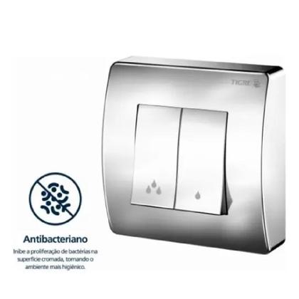 Imagem de Acabamento Para Válvula Descarga Flux Duo 3653 Cromado FABRIMAR