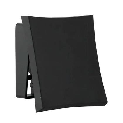 Imagem de Acabamento Para Válvula Descarga Hydra Docol Luxo Abaulado Preto Fosco