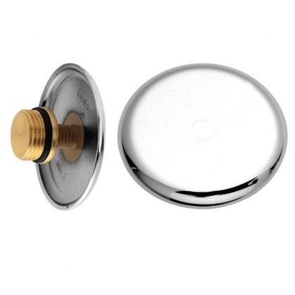 Imagem de Acabamento Plug De Latão C/ Canopla Cromada Rosca 1/2 Blukit