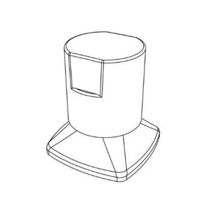 Imagem de Acabamento Registro Banheiro Basic C-44 Cromado Padrão Deca