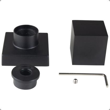 Imagem de Acabamento Registro Base Docol Padrão 20 Estrias de Gaveta ou Pressão Banheiro Chuveiro 1/2 ou 3/4 Quadrado Metal Preto